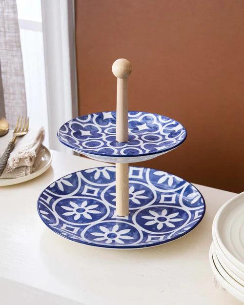 Fractal 2-Tier Cake Stand