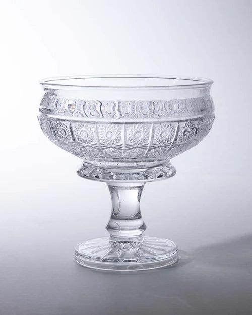 Glorious Crystal Footed Bowl - Large