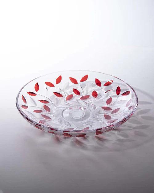 Decorative Glass Fruit Bowl