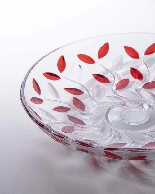 Decorative Glass Fruit Bowl