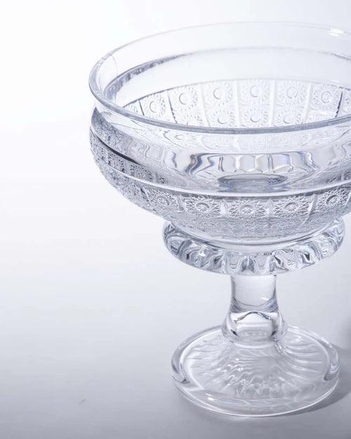 Glorious Crystal Footed Bowl - Small