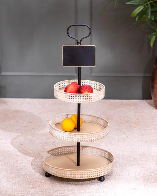 Farmhouse Colonial Three-Tier Stand