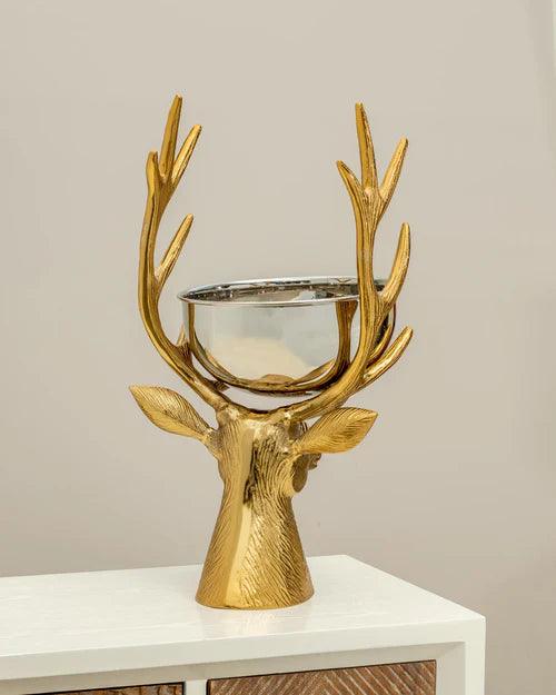 The Majestic Deer Serving Bowl - 20"