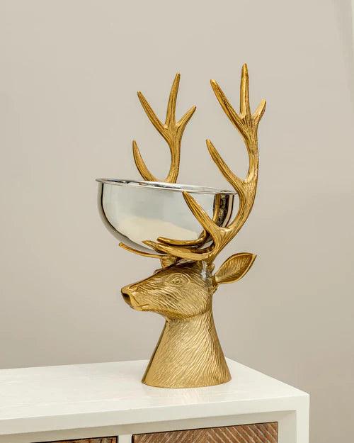 The Majestic Deer Serving Bowl - 20"