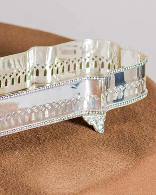 Gallery Rectangle Brass Tray