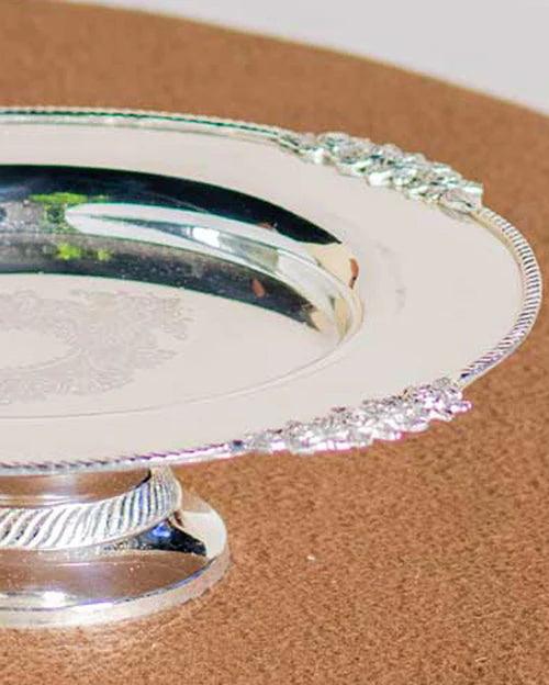 Traditional Rose Brass Platter