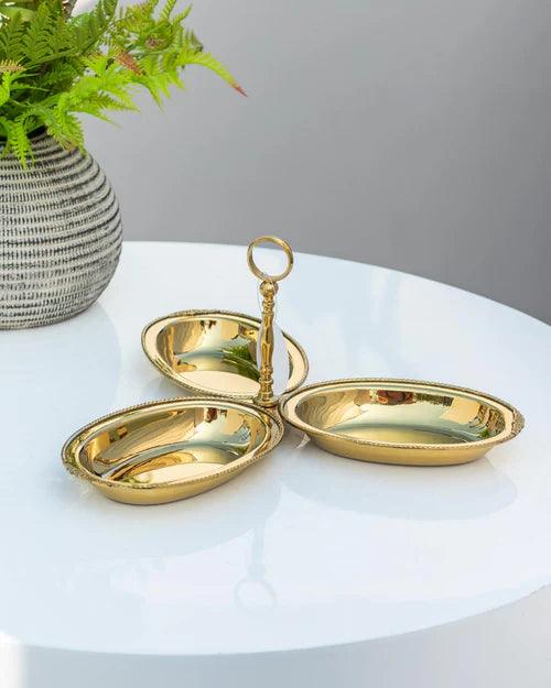 Tureen 3-Section Relish Dish