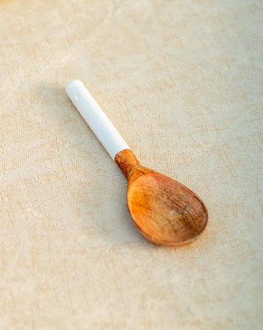 Slabstack Wooden Serving Spoons - Set of 3 - 10"