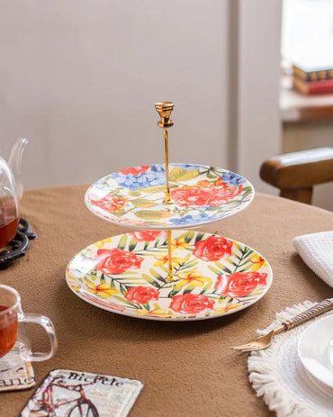 Sunshine 2-Tier Cake Stand