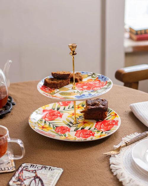 Sunshine 2-Tier Cake Stand