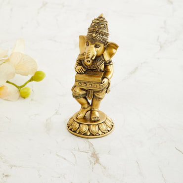 Ganesha Playing with Harmonium