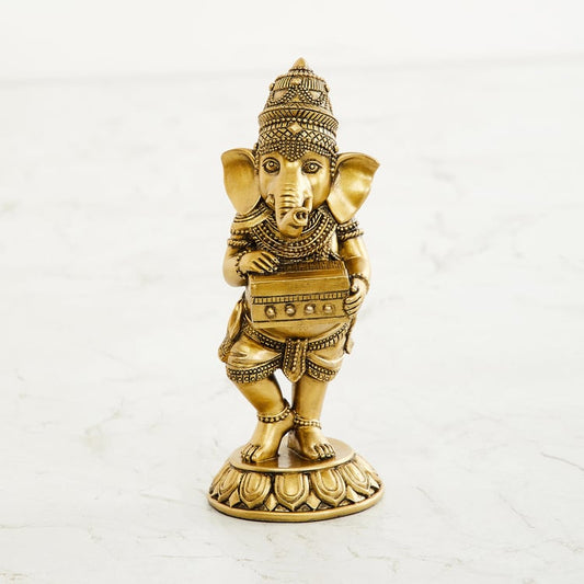 Ganesha Playing with Harmonium