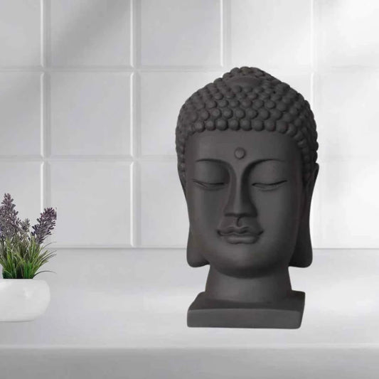GRACIOUS BUDDHA FACE : BLACK