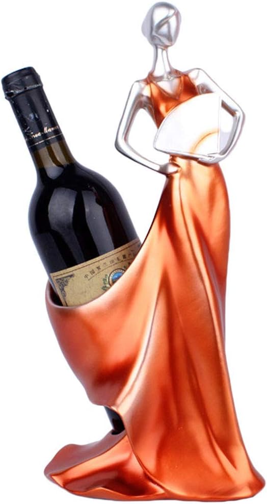 LUXURY LADY WINE BOTTLE HOLDER