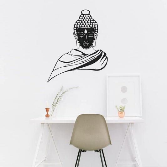 Budhha Metal Wall Decor
