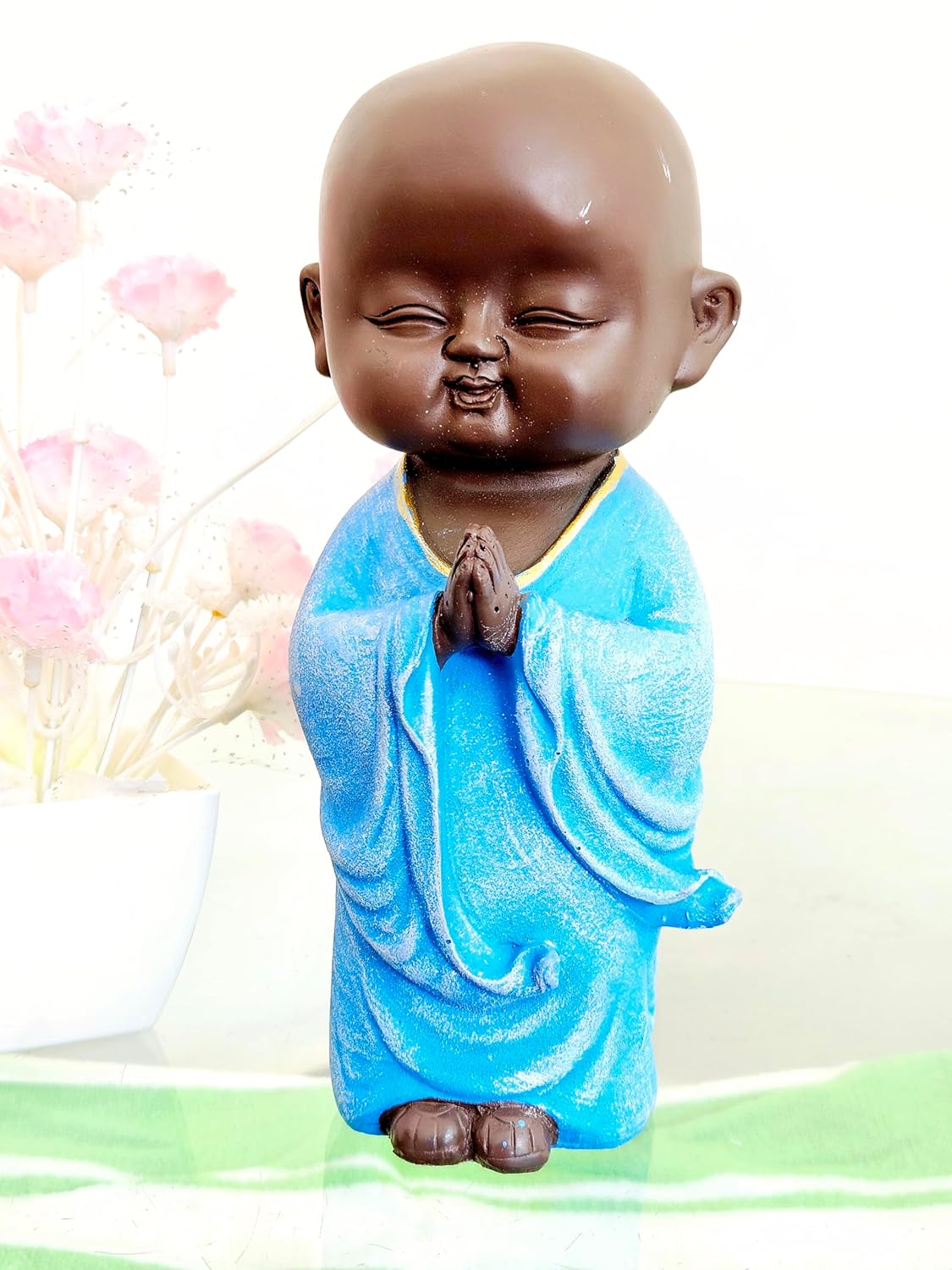 Namaste Buddha Monk : Grey