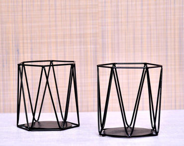 Hex Candle Holder (Set of 2)
