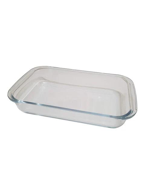 Glass Rectangular Baking Tray '1.6L' - Set of 2
