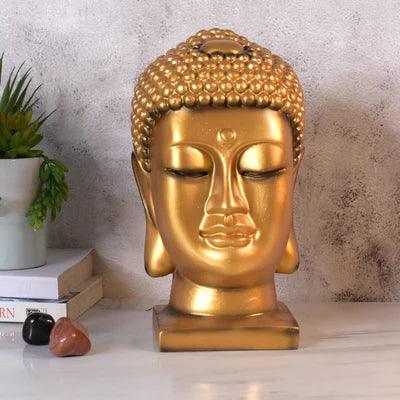 GRACIOUS BUDDHA FACE : GOLDEN