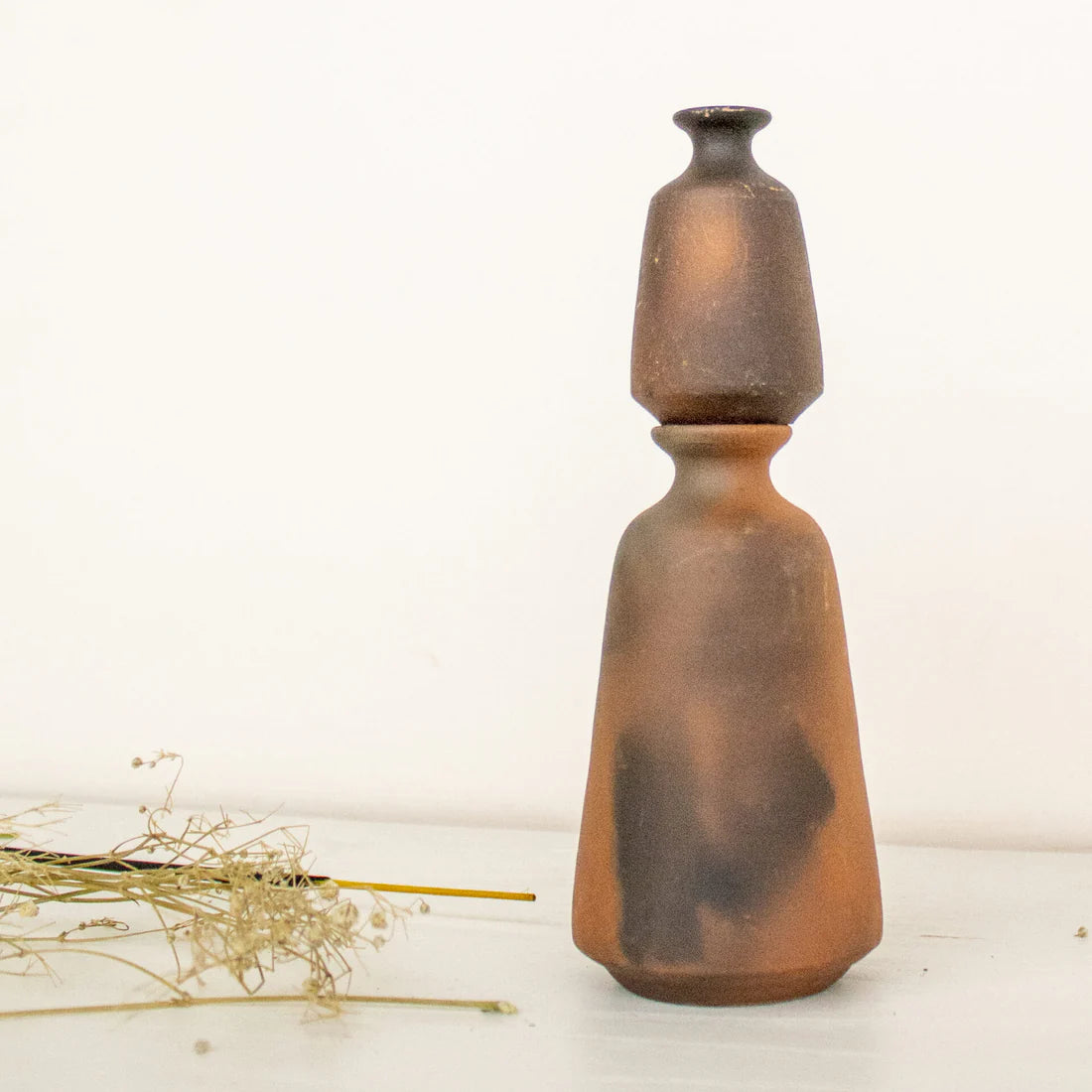 Terracotta Miniature Pots | Miniature Combo of Vase and Incense Holder Vol 3 | Terracotta