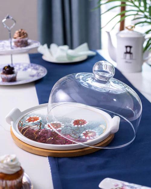 Klara Cake Stand with Glass Dome