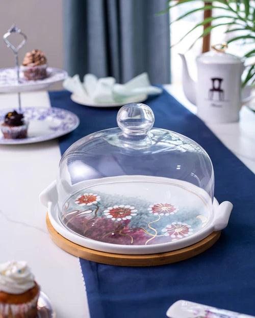 Klara Cake Stand with Glass Dome