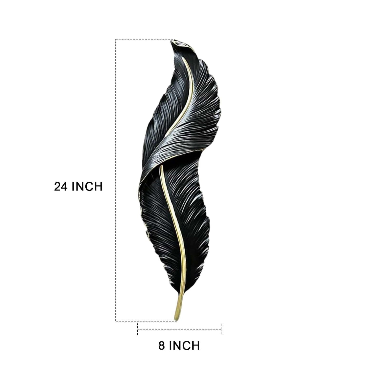 Snowy Quill Wall Light