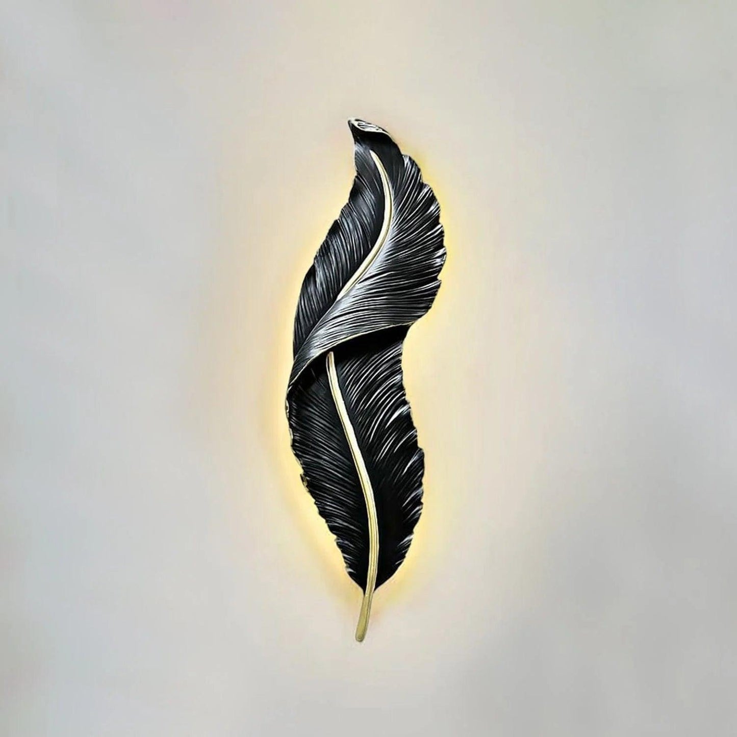 Snowy Quill Wall Light