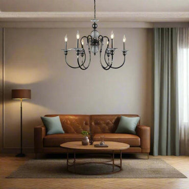 Luna Lattice Chandelier