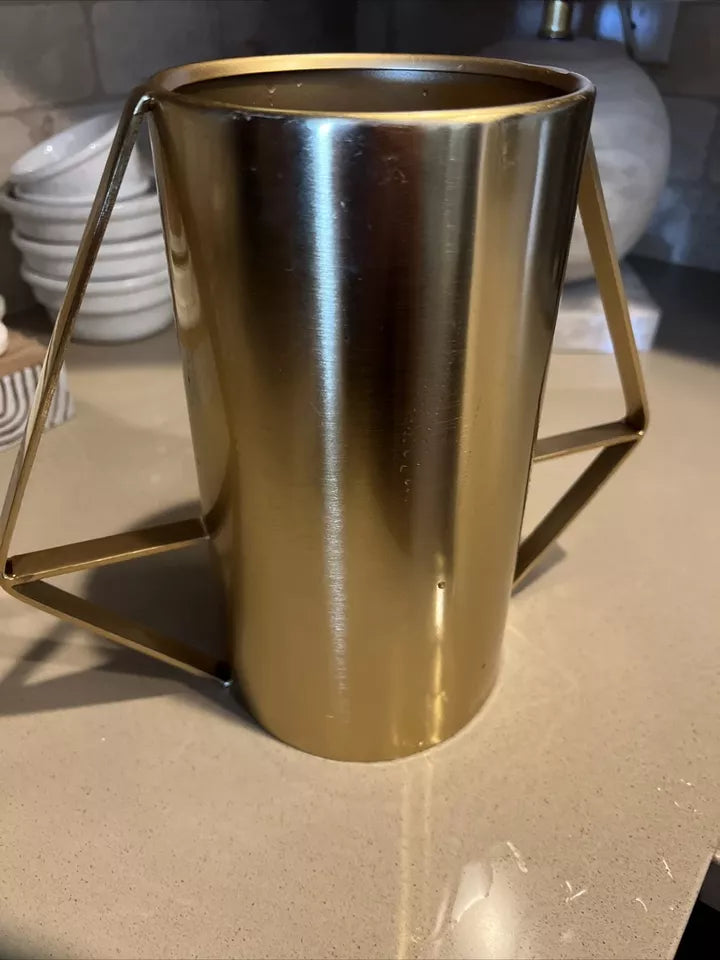 Golden Metallic Vase