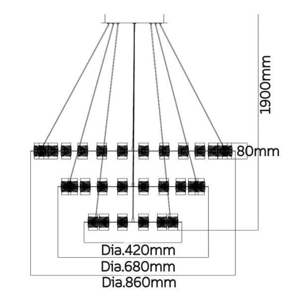 THE COCKTAIL Chandelier