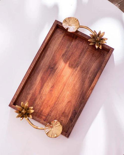 Lotus Serving Tray - 16"