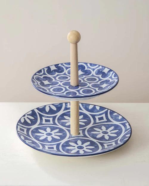 Fractal 2-Tier Cake Stand