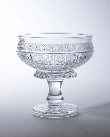 Glorious Crystal Footed Bowl - Large