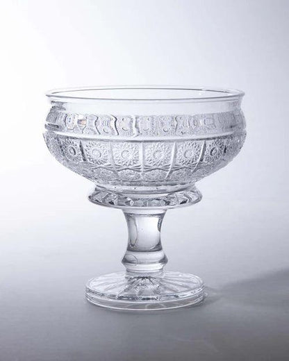 Glorious Crystal Footed Bowl - Large
