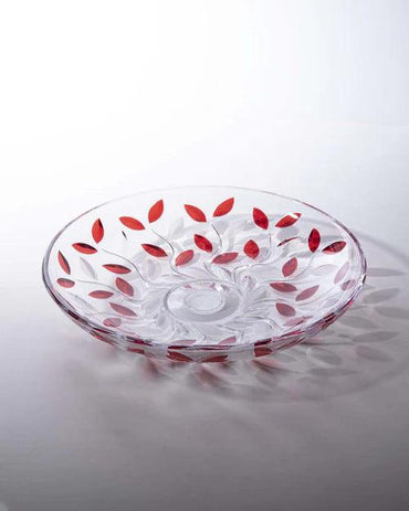 Decorative Glass Fruit Bowl