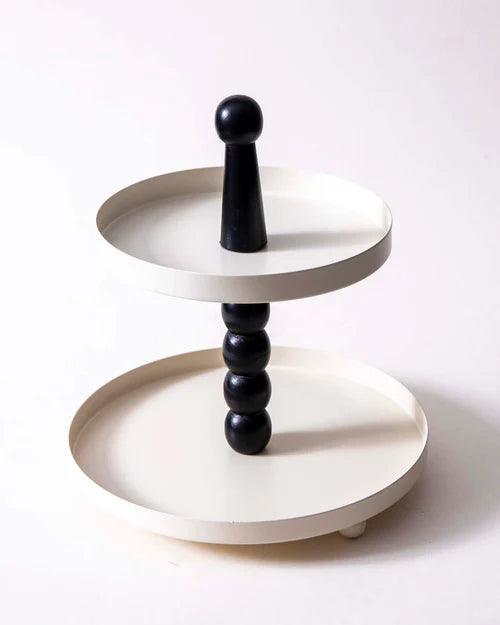 'Appetizer' 2 Tier Cake Stand