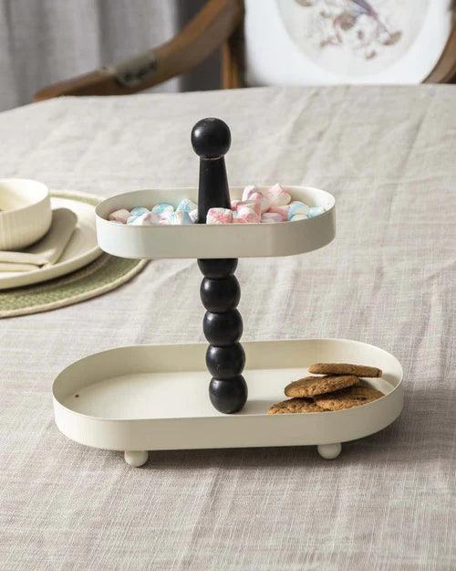 'Entrada' 2 Tier Cake Stand