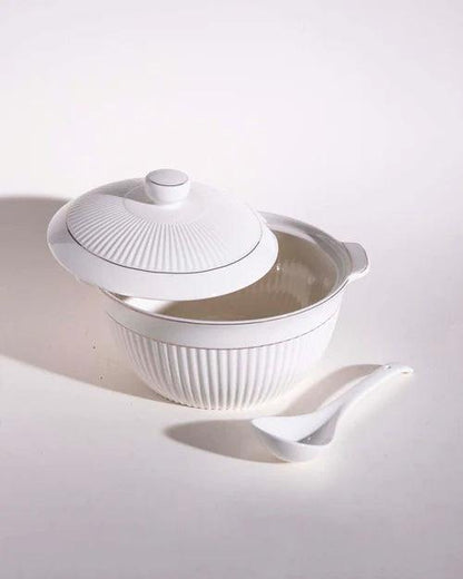 All White 20-Piece Serving Set