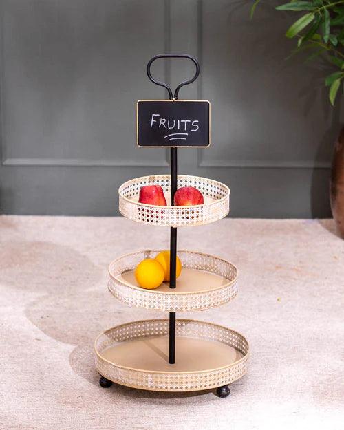 Farmhouse Colonial Three-Tier Stand