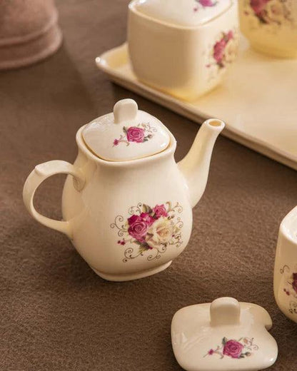Country Roses Condiment Server Set