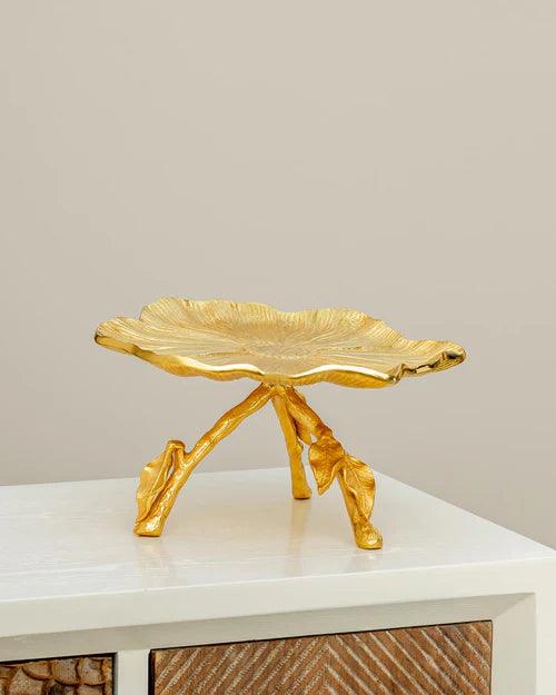 'Camellia' Metal Cake Stand 8"