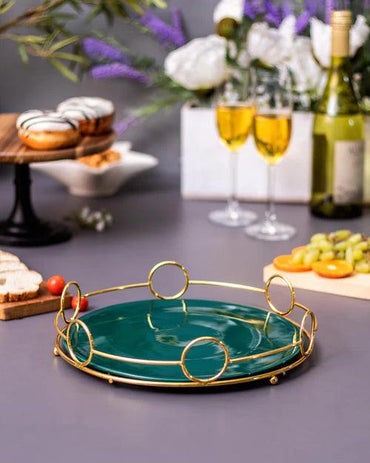 Shannon Circular Serving Tray - Small