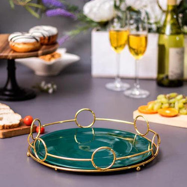 Shannon Circular Serving Tray - Small