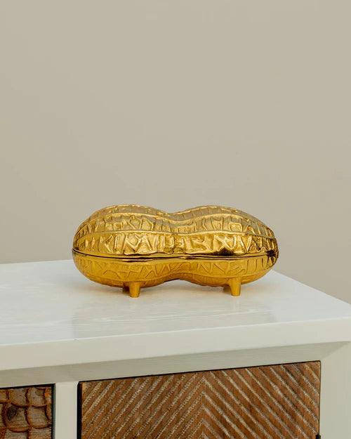 Peanut Shape Dry Fruit Platter - 9.5"