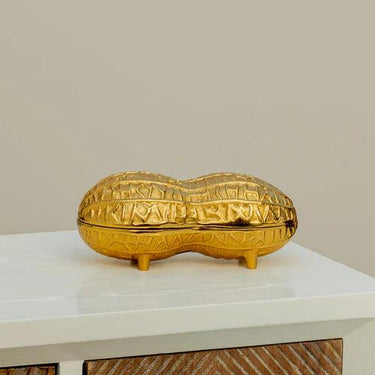 Peanut Shape Dry Fruit Platter - 9.5"