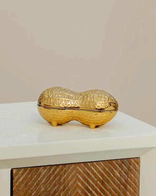Peanut Shape Dry Fruit Platter - 7"