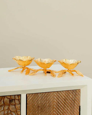 Flower Shaped Decorative Bowl
