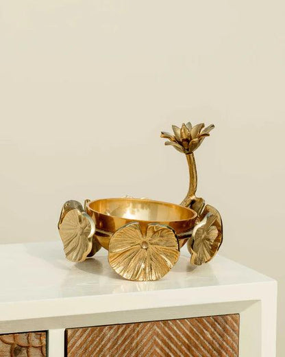 Water Lily Decorative Bowl