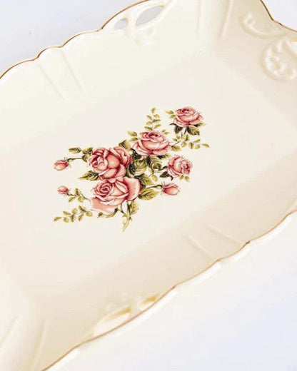 Country Roses Platter - Large